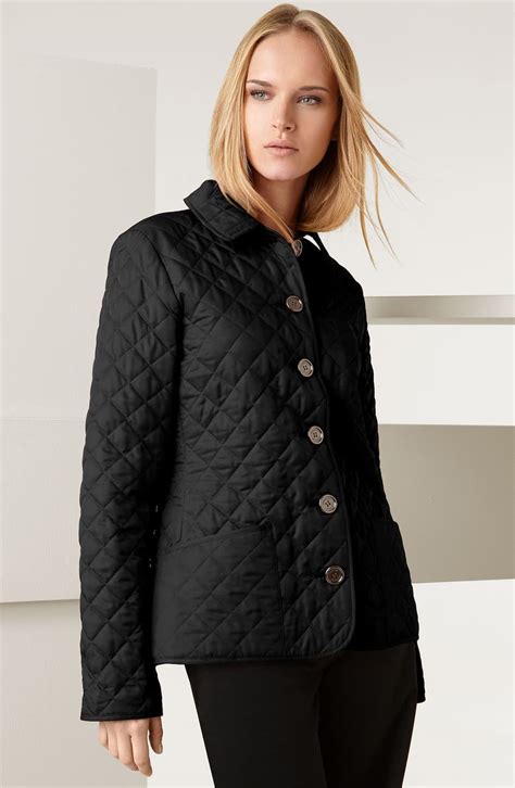 burberry quilted jacket outfit|Burberry quilted jacket nordstrom.